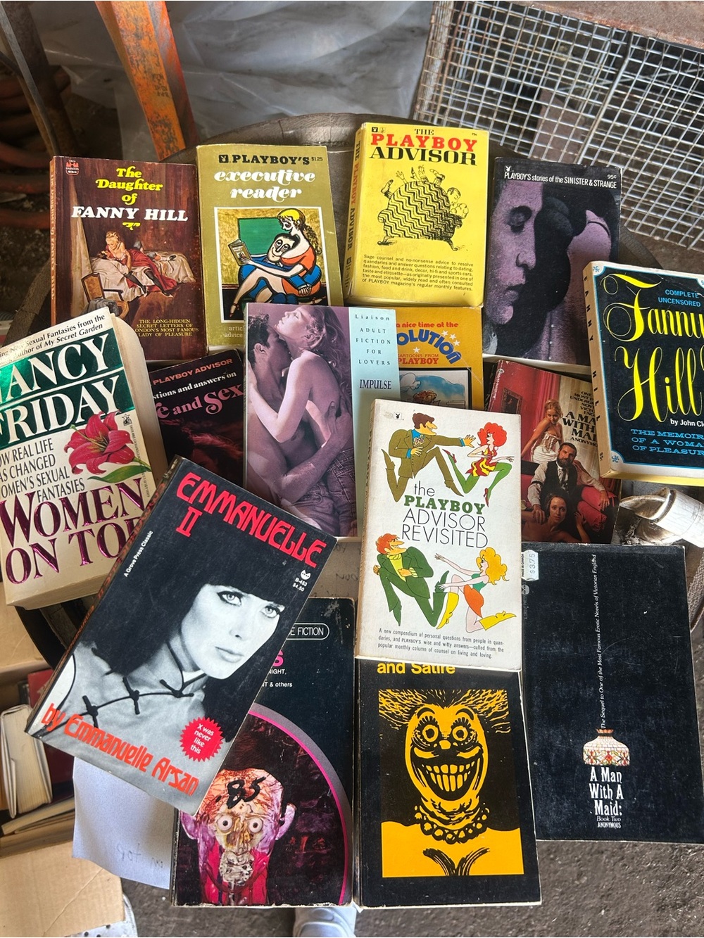 Vintage playboy books